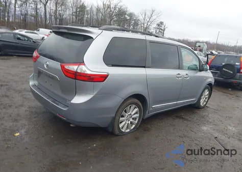 2017 Toyota Sienna Xle Premium 7 Passenger from USA, damaged, VIN 5TDDZ3DC3HS162453